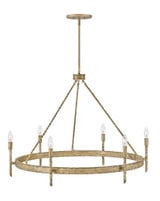 Tress 6 Light Oversized Chandelier by Hinkley - 3678