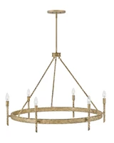 Tress 6 Light Oversized Chandelier by Hinkley - 3678