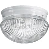 1 Light 7.5 Inch Wide Mushroom Flush Mount by Quorum - 3012-6