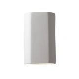 Ambiance 1 Light Outdoor Wall Mount 9.25 Inch Tall by Justice Design - CER-5505W