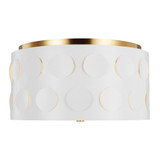 Kate Spade New York 3 Light 17.88 Inch Flush Mount by Visual Comfort Studio - KSF1013