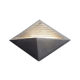 Ambiance 1 Light Diamond Wall Sconce by Justice Design - 5600