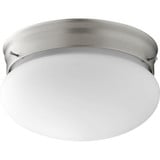 1 Light 7 Inch Wide Mushroom Flush Mount by Quorum - 3023-6