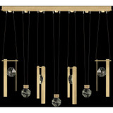 Aria 14 LED Linear Pendant 24.75 x 60 Inches by Fine Art 3333444 - 100007-3333444