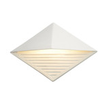 Ambiance 1 Light Diamond Outdoor Wall Mount by Justice Design - 5600W