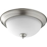 Three Light 15.5 Inch Wide Flush Mount by Quorum - 3063-15