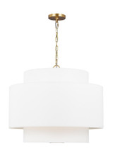 Kate Spade New York 3 Light Steel Large Pendant by Visual Comfort Studio - KSP1043