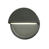 Ambiance 1 LED Light ADA Dome Outdoor Wall Mount by Justice Design - CER-5610W