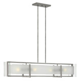 Latitude 4 Light Oversized Linear Chandelier by Hinkley - 3996