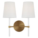 Kate Spade New York 2 Wall Sconce 12.88 Inch Tall by Visual Comfort Studio - KSW1102
