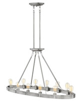 Everett 12 Light Oversized Linear Chandelier by Hinkley - 4396