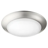 15W 1 LED 7.5 Inch Wide Flush Mount by Quorum - 905-7