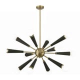 Zodiac 12 Light Large Chandelier by Crystorama - 3812