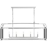Hadley 5 Light Oversized Linear Chandelier by Visual Comfort Studio - LC1165
