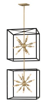 Aros 24 Light Small 2 Tier Chandelier by Hinkley - 46316