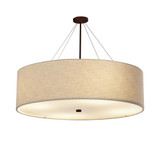Classic 12 Light Oversized Pendant by Justice Design - FAB-9599