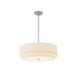 Textile 5 Light Large Pendant by Justice Design - FAB-9776
