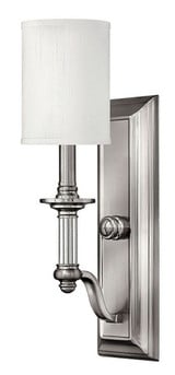 Sussex 1 Light Candle Style Wall Sconce by Hinkley - 4790