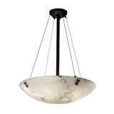 Lumenaria Finials 3 Light Large Pendant 24 Inch Tall by Justice Design - FAL-9661-35-F2