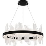 Aurelia 39W LED Chandelier 13.75 Inch Tall and 30 Inch Wide by Quoizel - PCAUR5030