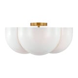 Cheverny 4 Light 20 Inch Wide Semi Flush Mount by Visual Comfort Studio - LXF1004