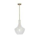 Fusion Harlow 1 Light Medium Pendant 18 Inch Tall by Justice Design - FSN-4170-SEED