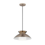 Fusion 1 Light Medium Pendant by Justice Design - FSN-4187
