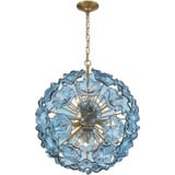 Esme 9 Light Pendant 25.25 Inch Tall and 22.5 Inch Wide by Crystorama - ESM-4006-AG