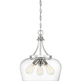 Octave 3 Light Medium Pendant by Savoy House - 7-4034-3