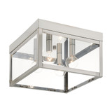 Nyack 4 Light 10.5 Inch Wide Outdoor Flush Mount by Livex - 20589