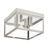 Nyack 4 Light 10.5 Inch Wide Outdoor Flush Mount by Livex - 20589