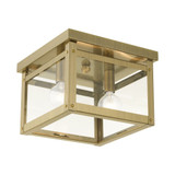 Milford 2 Light 8 Inch Wide Flush Mount by Livex - 4031