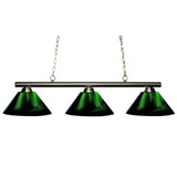 Sharp Shooter 3 Light Island/Billiard 14 Inch W by 10 Inch H by Z-Lite - 155-3