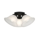 Wynnewood 3 Light 16 Inch Wide Flush Mount by Livex - 40727