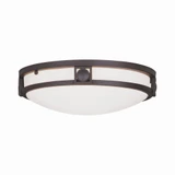 Titania 2 Light 13 Inch Wide Flush Mount by Livex - 4487