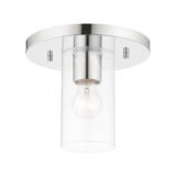 Zurich 1 Light 9 Inch Wide Flush Mount by Livex - 45471