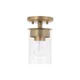 Mason 1 Light 5 Inch Wide Semi Flush Mount by HomePlace - 246811-532