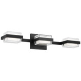 Kamden 25W Three LED Vanity Light by Visual Comfort Modern - 700BCKMD3