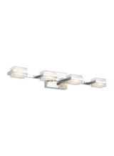 Kamden 41.4W 4 LED Vanity Light by Visual Comfort Modern - 700BCKMD4