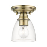 Montgomery 1 Light 5 Inch Wide Flush Mount by Livex - 46331
