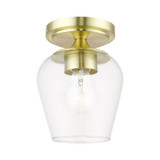Willow 1 Light 5.75 Inch Wide Flush Mount by Livex - 46720