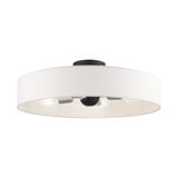 Venlo Four Light 22 Inch Wide Semi Flush Mount by Livex - 46928