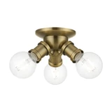 Lansdale 3 Light 7 Inch Wide Flush Mount by Livex - 47169