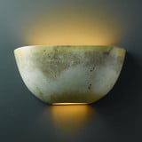 Ambiance 2 Light ADA Pocket Open Top Bottom Wall Sconce by Justice Design - CER-5725