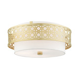 Calinda 4 Light 20 Inch Wide Semi Flush Mount by Livex - 49864