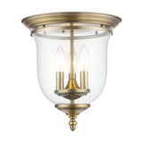 Legacy 3 Light 11.5 Inch Wide Flush Mount by Livex - 5021