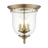 Legacy 3 Light 11.5 Inch Wide Flush Mount by Livex - 5021