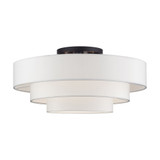Manorwood 5 Light 28 Inch Wide Semi Flush Mount by Livex - 50309