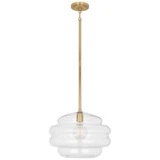 Horizon 1 Light Medium Pendant by Robert Abbey - 65