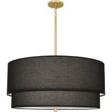 Decker 3 Light Large Shaded Pendant 14.75 Inch Tall by Robert Abbey - RB13P14